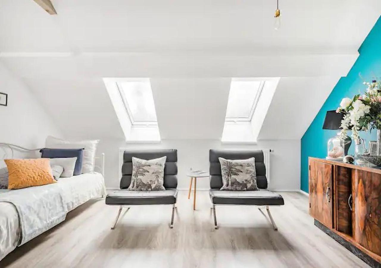 Ferienwohnung Blissful Loft Tivoli Laibach Exterior foto