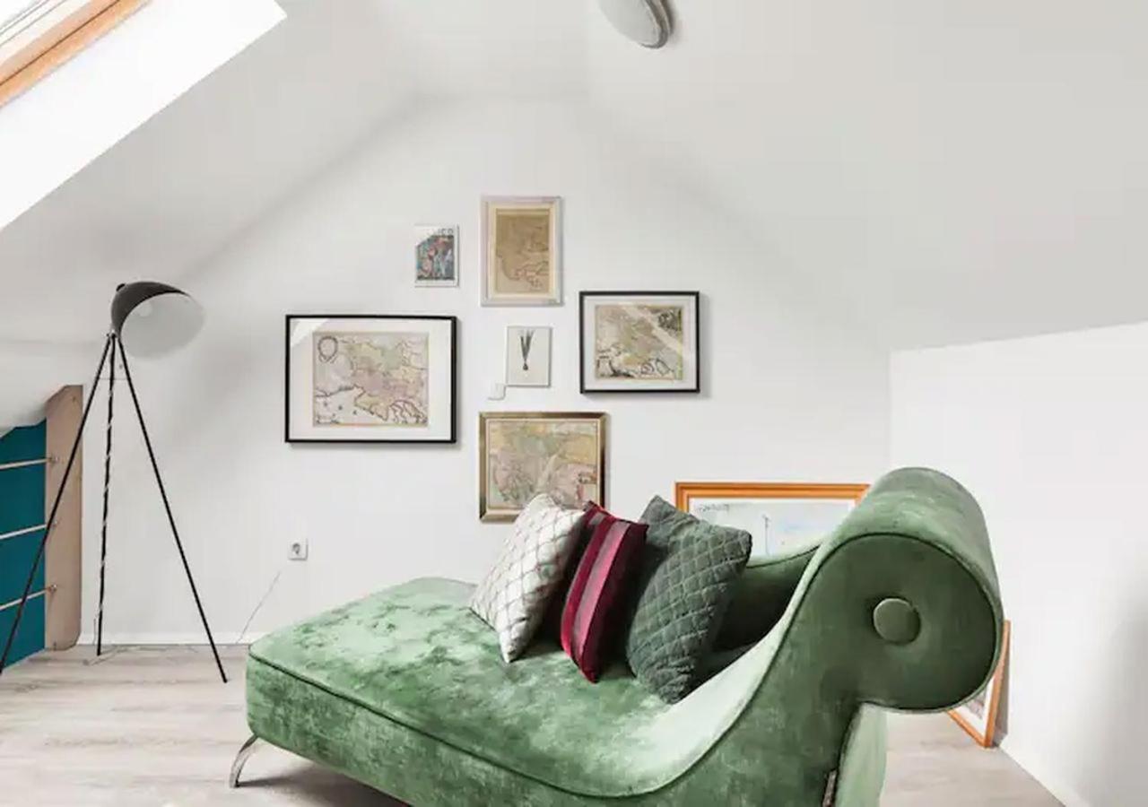 Ferienwohnung Blissful Loft Tivoli Laibach Exterior foto